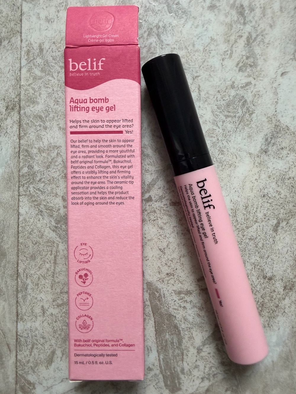 Belif Aqua bomb lifting eye gel
